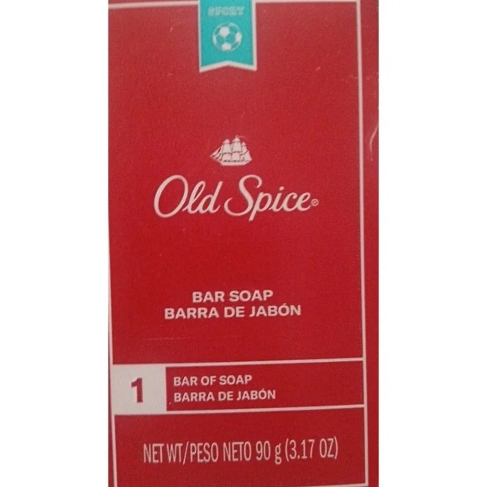 OLD‎ SPICE Fragrant Bar SOAP for Men Sport Scent 3.17 oz. Bath Soap (1 Bar)